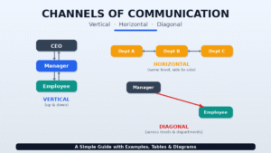 Read more about the article Channels of Communication: Vertical, Horizontal and Diagonal Communication