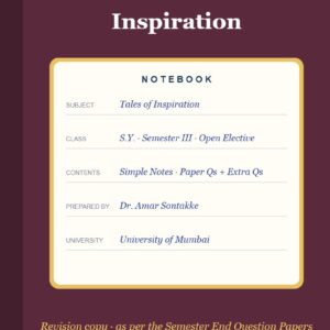 Tales of Inspiration (S.Y.B.Com. Sem III) – Open Electives, University of Mumbai
